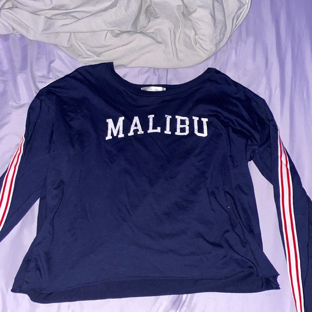 Cropped Malibu long Sleeve Shirt